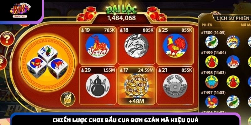 Chiến lược chơi Bầu Cua đơn giản mà hiệu quả