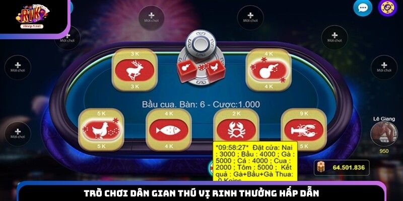 Trò chơi dân gian thú vị rinh thưởng hấp dẫn