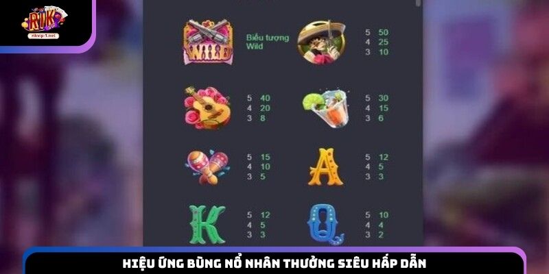 Hiệu ứng bùng nổ nhân thưởng siêu hấp dẫn